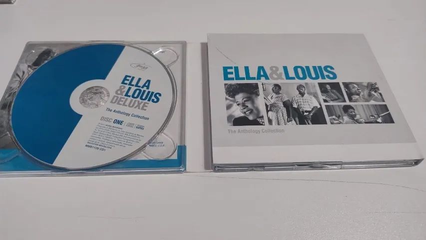 CD Ella & Louis Deluxe: The Anthology Collection - Box 3 CDs