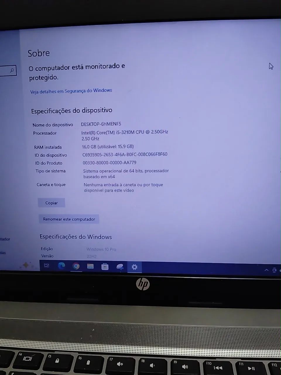 Notebook HO probook i5 16gb - Foto 4
