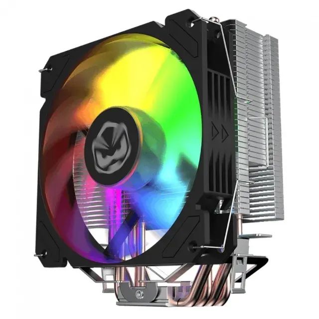 Cooler PCyes Tundra Rainbow Para Processador (cpu) | Tdp 160w - Universal AMD Intel 