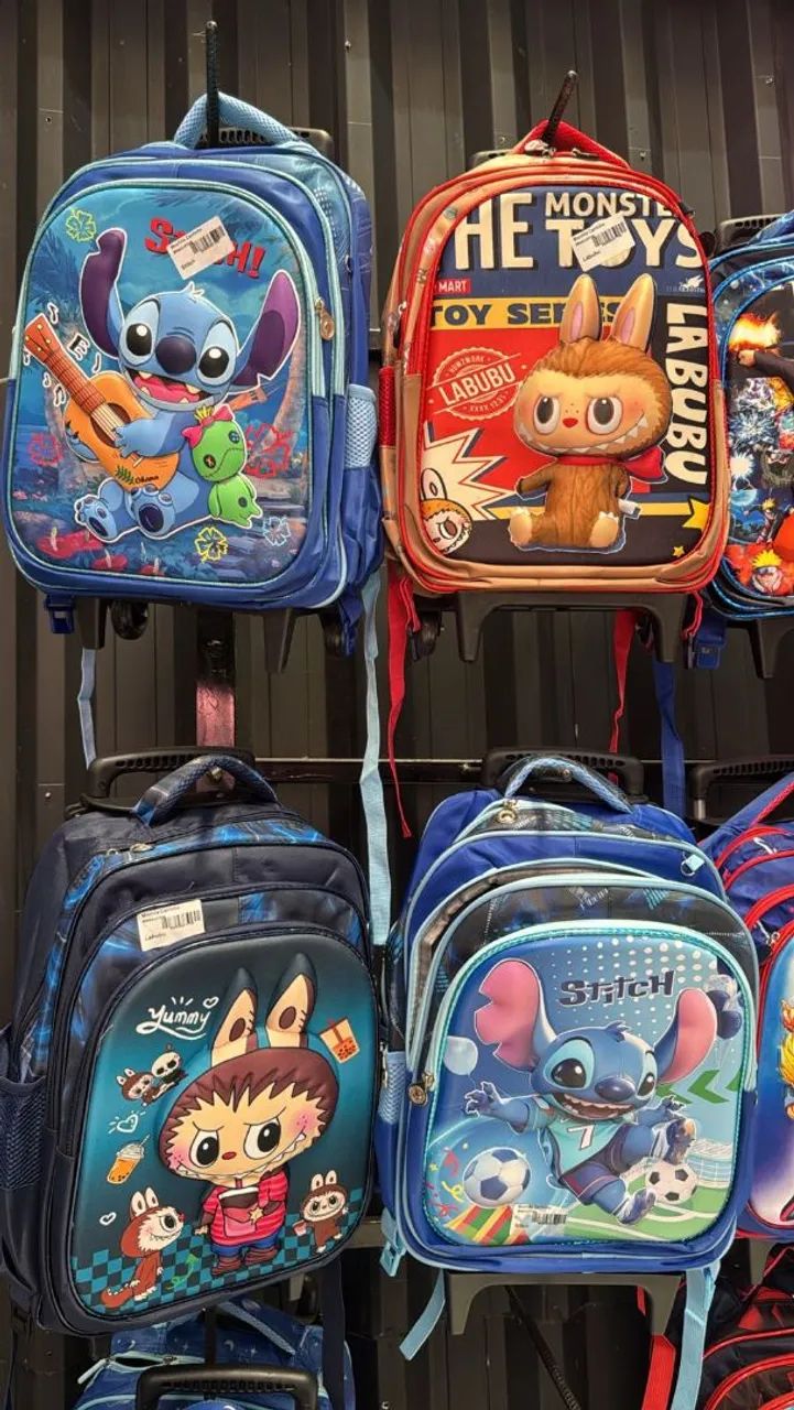 Kit escolar infantil mochila,Lancheira,estojo