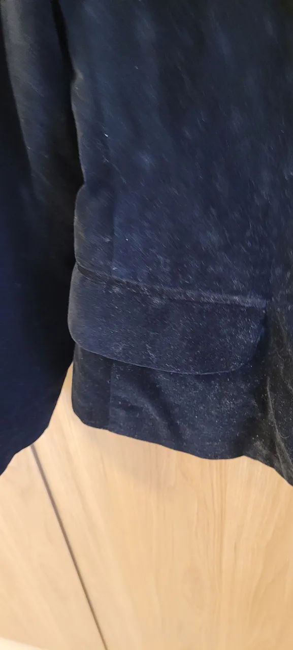 Blazer de veludo tamanho 44 - Foto 4