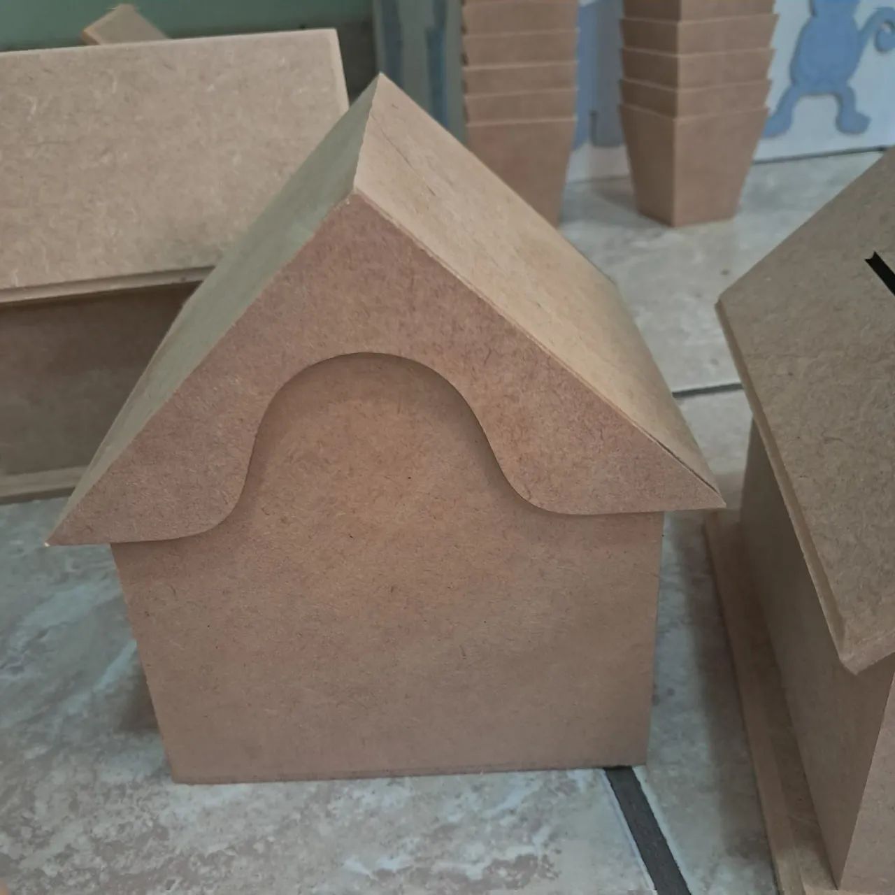 Casinha de MDF 16 unidades  - Foto 4