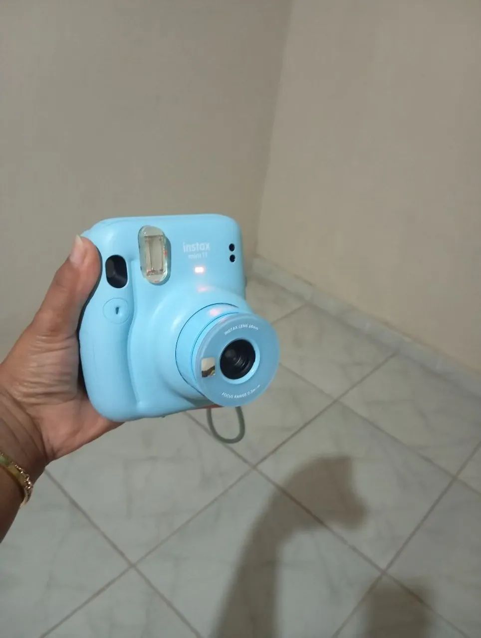 Instax Mini 11 Azul + Bolsa | Funcionando Perfeitamente - Foto 3