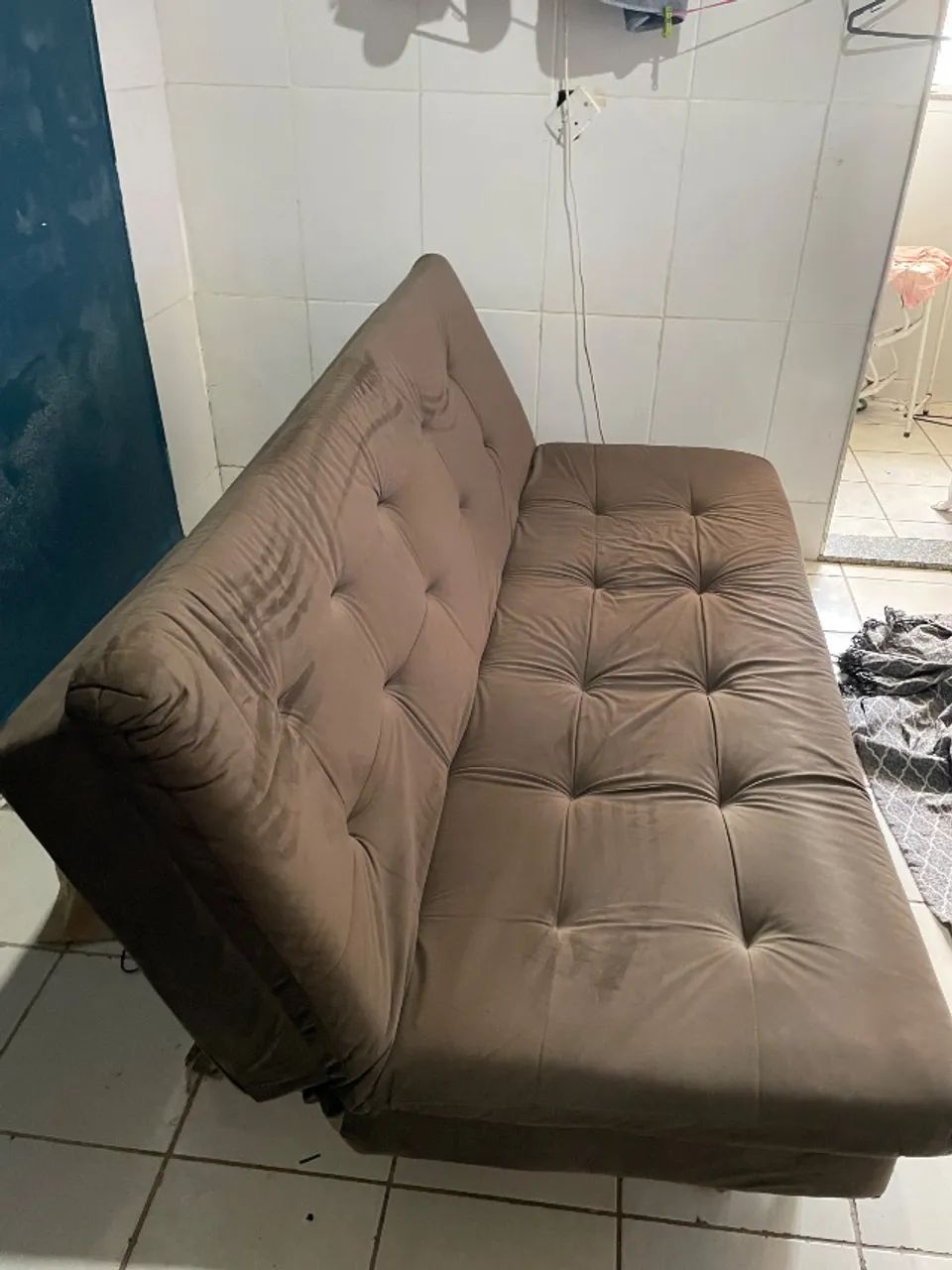 Sofá Cama Usado e em bom estado - Foto 4