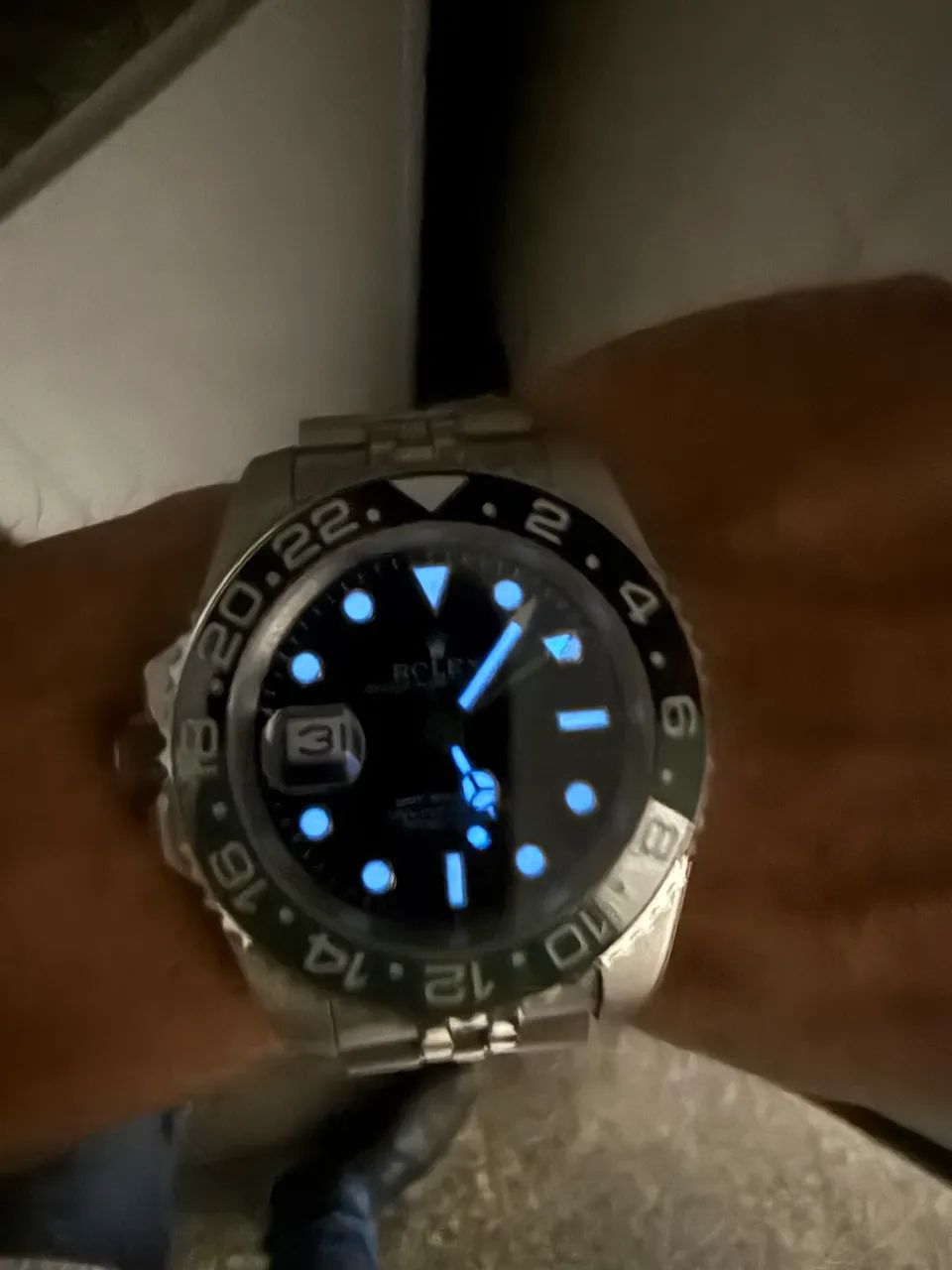 Relógio Rolex GMT master II automático  - Foto 3