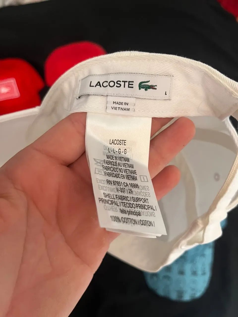 boné lacoste  - Foto 5