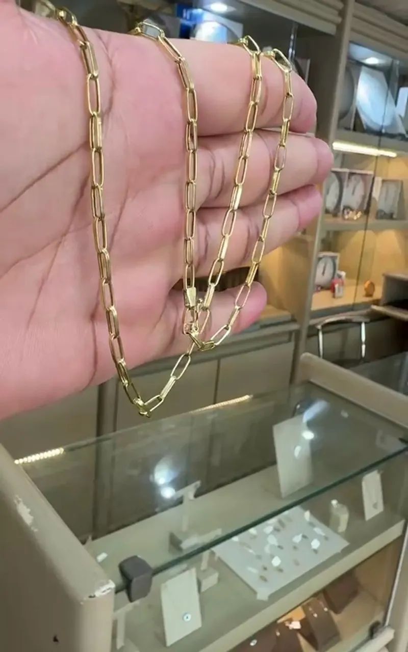 Corrente de ouro 18K Nova  - Foto 2