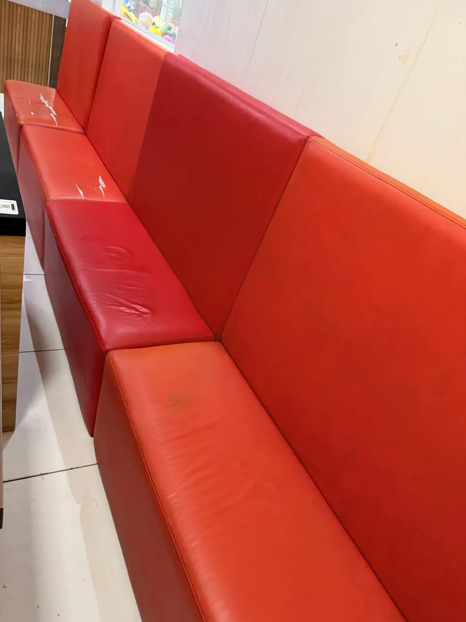 Conjunto de sofás para restaurantes e lanchonete 