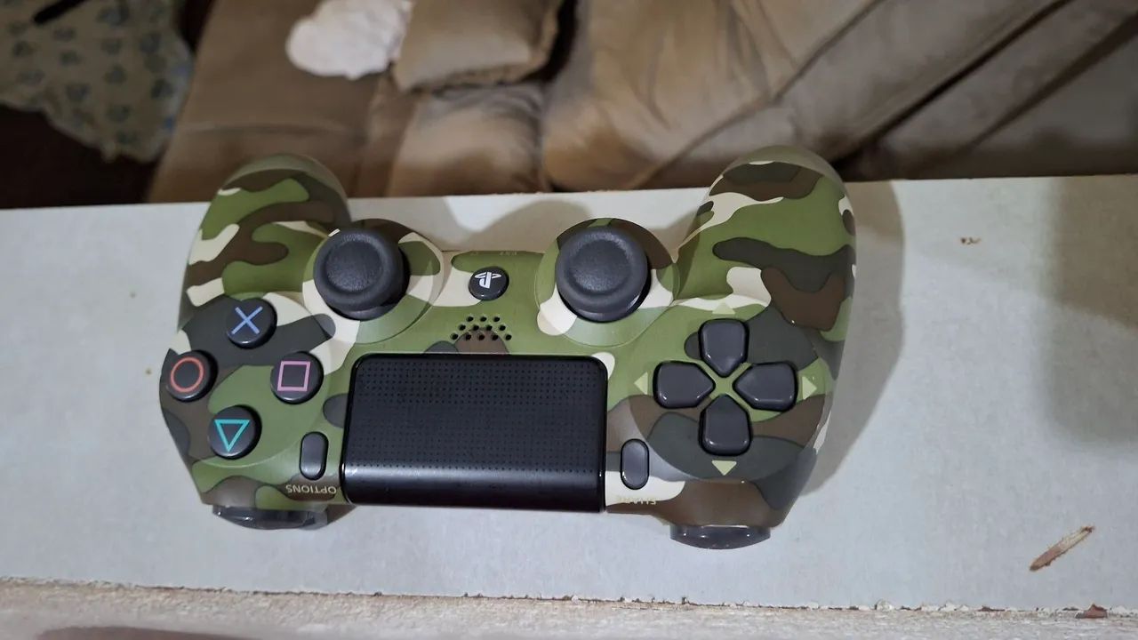 Controle PS4 Camuflado - Foto 2