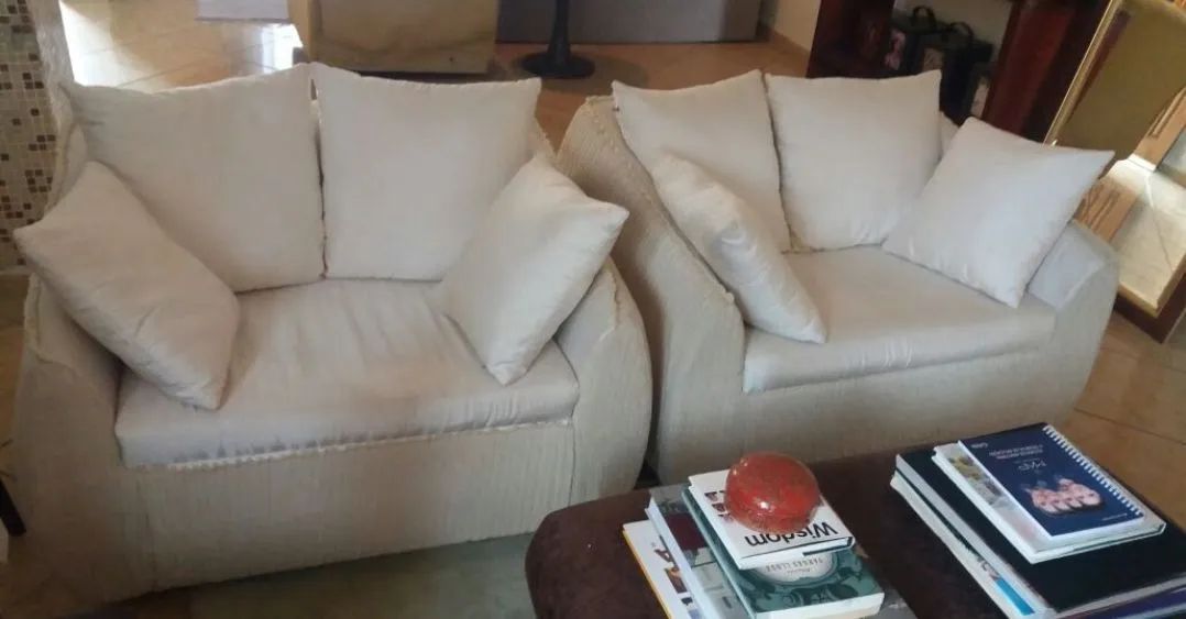 Poltronas de tricô 