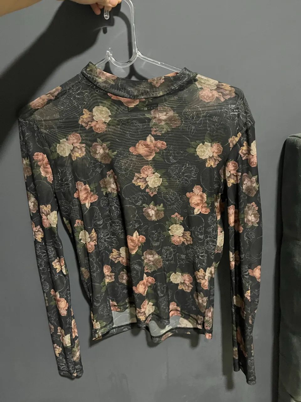 Blusa em tule 