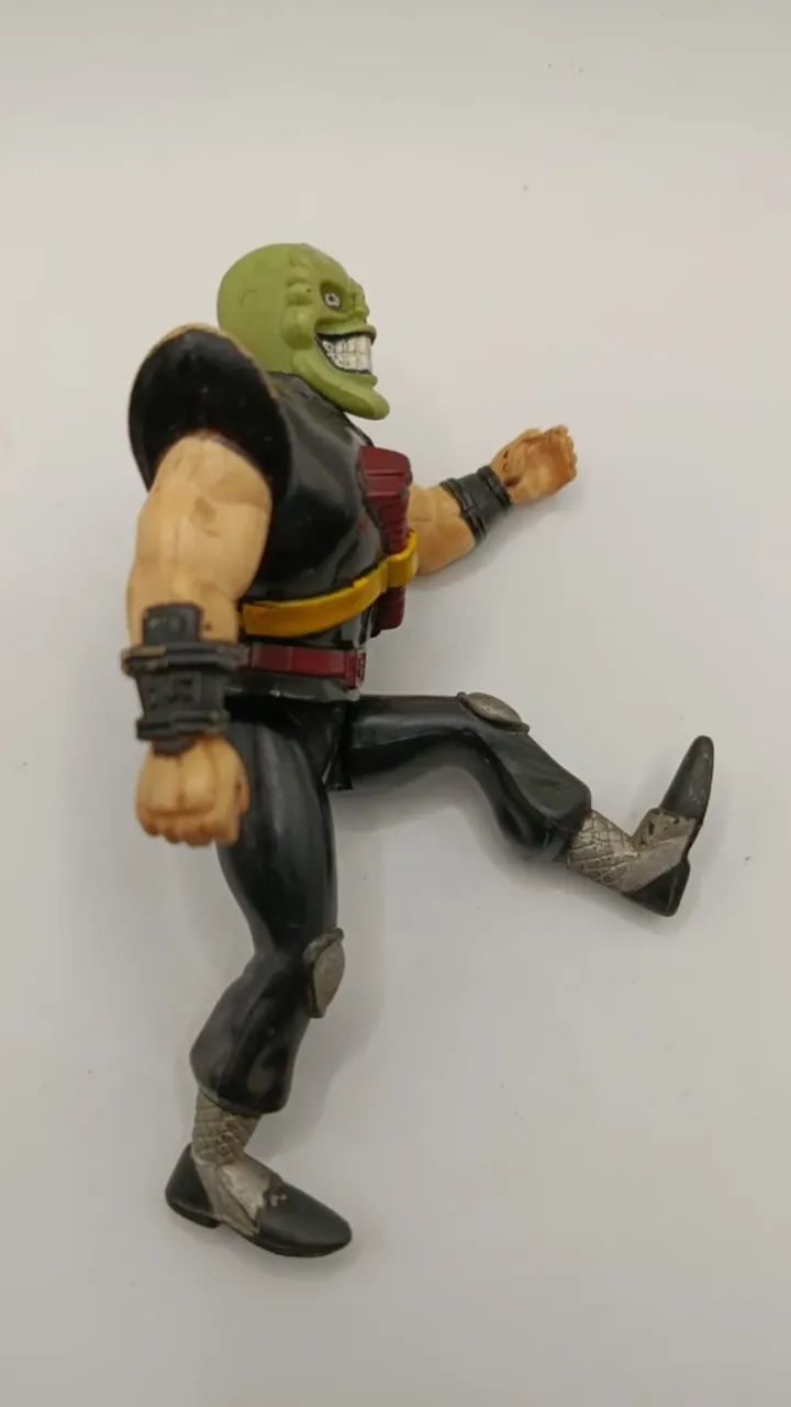 O MÁSCARA - NINJA THE MASK - DE ÉPOCA - 13CM - Foto 2
