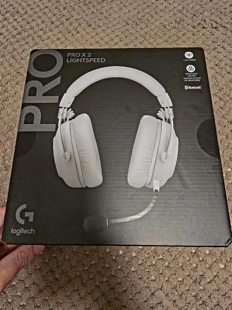 Headset Logitech G Pro X 2 LightSpeed (Branco) - Fones de Ouvido
