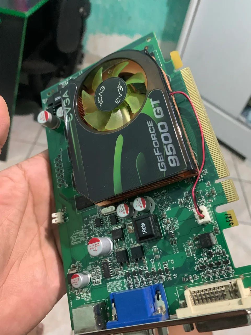 Placa de Vídeo EVGA GeForce 9500 GT 1GB - Foto 2