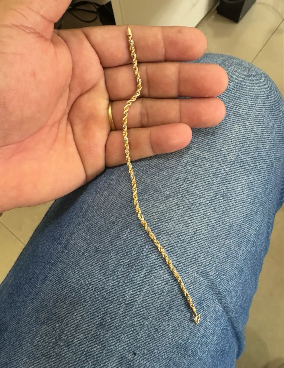 Pulseira de ouro 