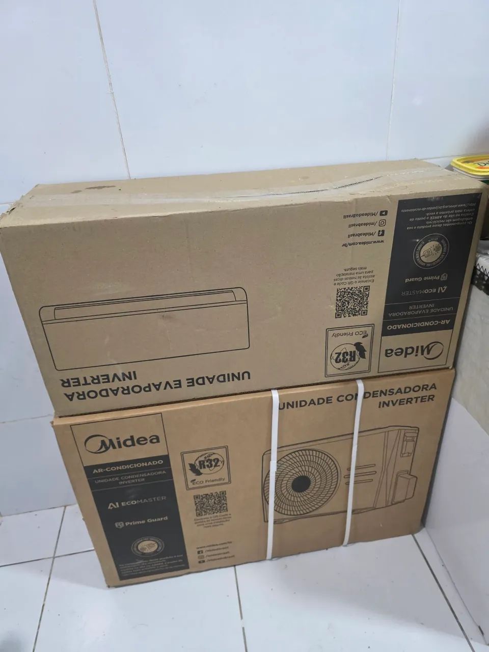 Ar-condicionado Midea 9000 BTUs split inverter ecomaster
