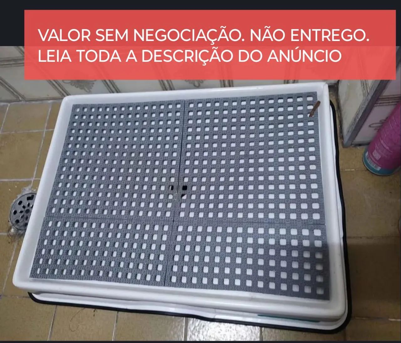 Weasy dog Tam P (50x70) com bag Tam G (1 litro)