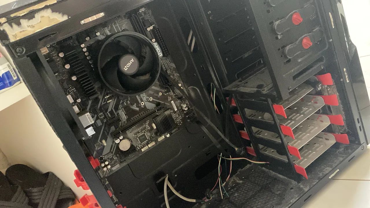 Kit Placa Mãe e Processador Ryzen 5 2400G - Foto 3