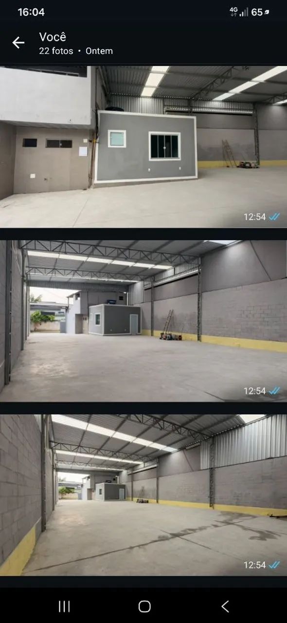 Alugo galpão 382m²