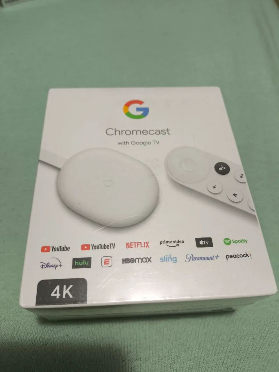Chromecast 4k Google TV 