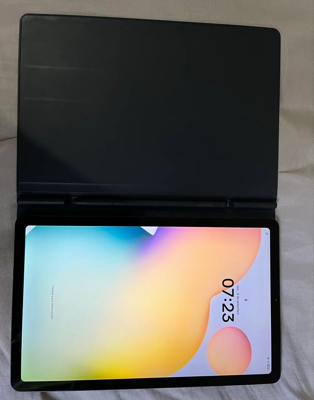 Samsung Galaxy Tab S6 Lite + S Pen Original + Capa Original | Excelente Estado