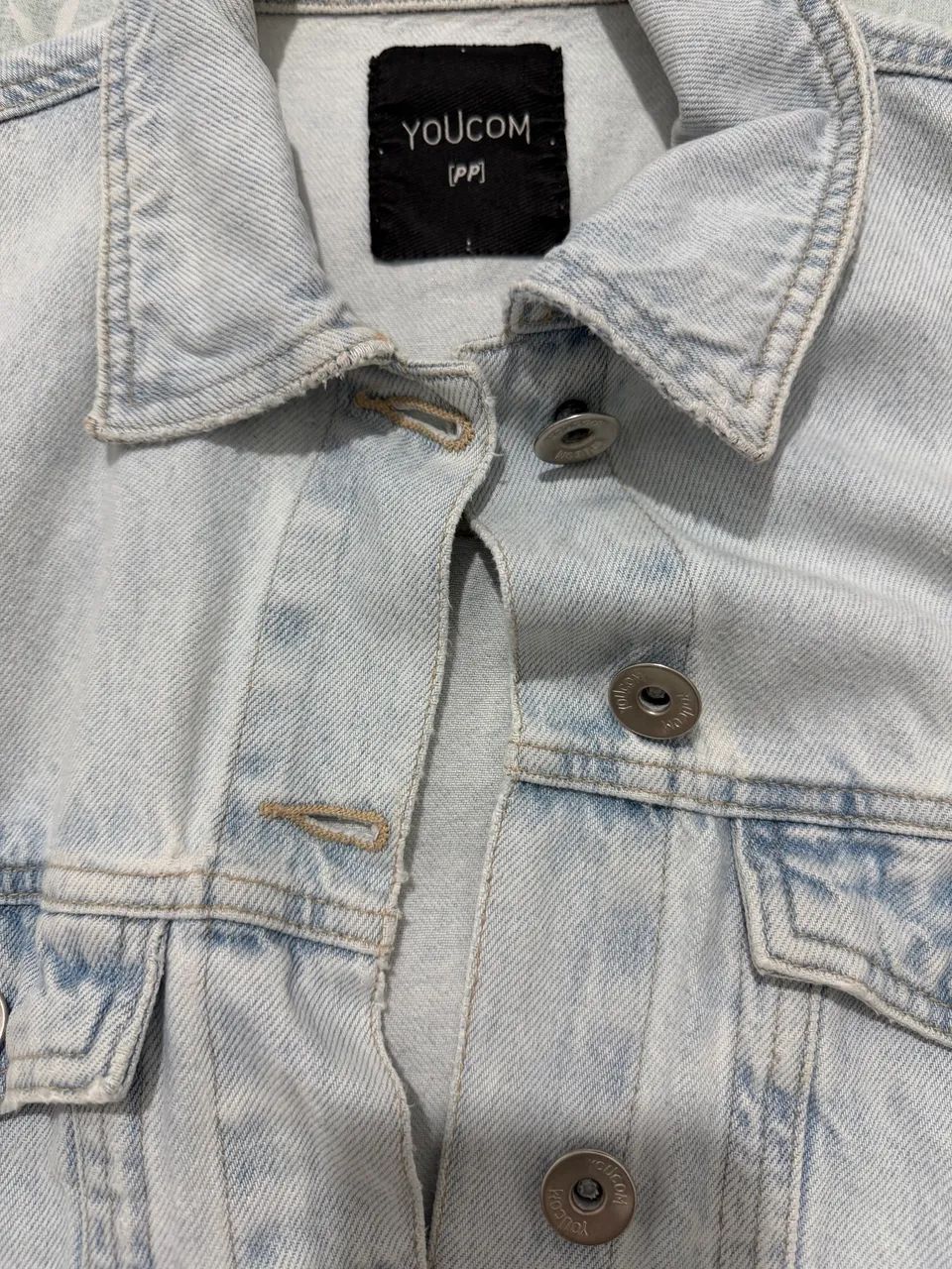 Jaqueta jeans clara  - Foto 3