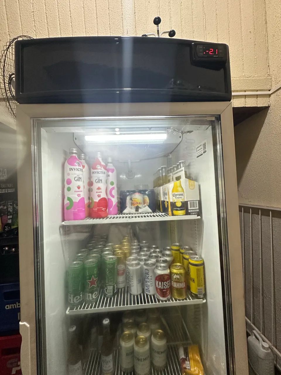 Freezer 540lts vertical 