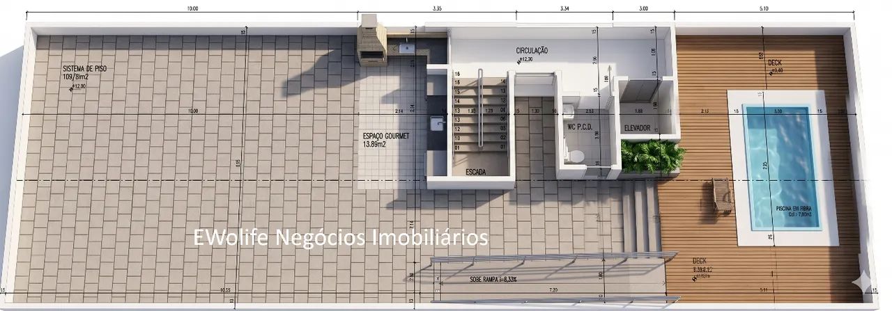 Apartamento Térreo com Área Externa em L  - Foto 3