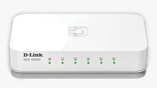 Switch D-Link DES-1005C 5 Portas LAN 10/100Mbps 1GB/s Branco - Foto 4