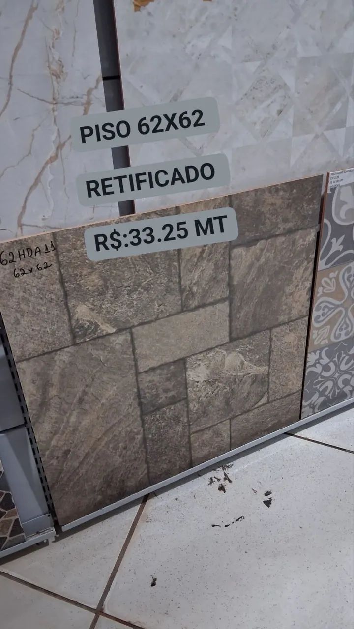Pisos e revestimento na promoção 