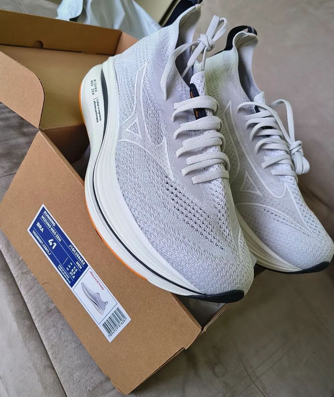 Tênis Mizuno Neo Zen - 41 - OffWhite NOVO NA CAIXA ORIGINAL