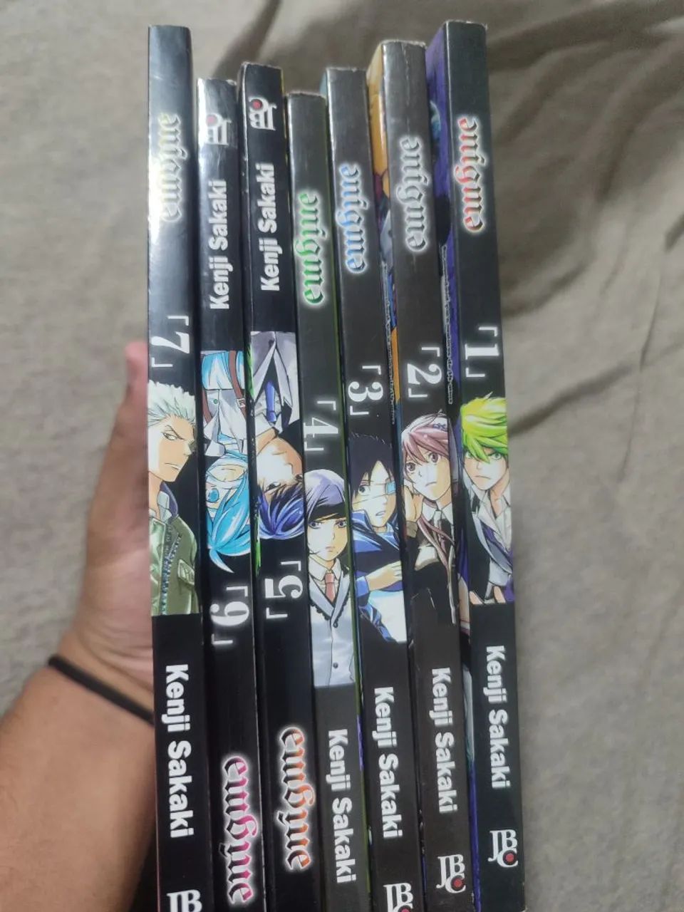 Enigma mangá jbc