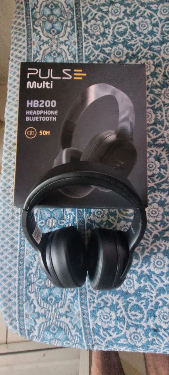 Headphone Pulse preto HB200