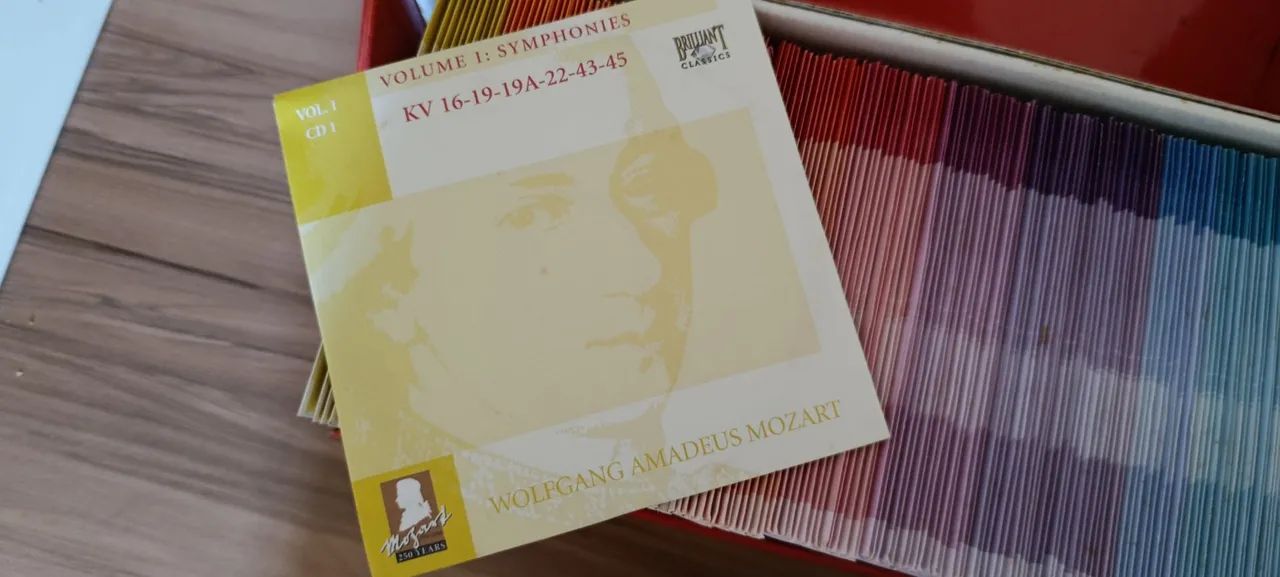 Box Mozart Complete Works 170 CDs - Brilliant Classics (Excelente Estado) - Foto 4