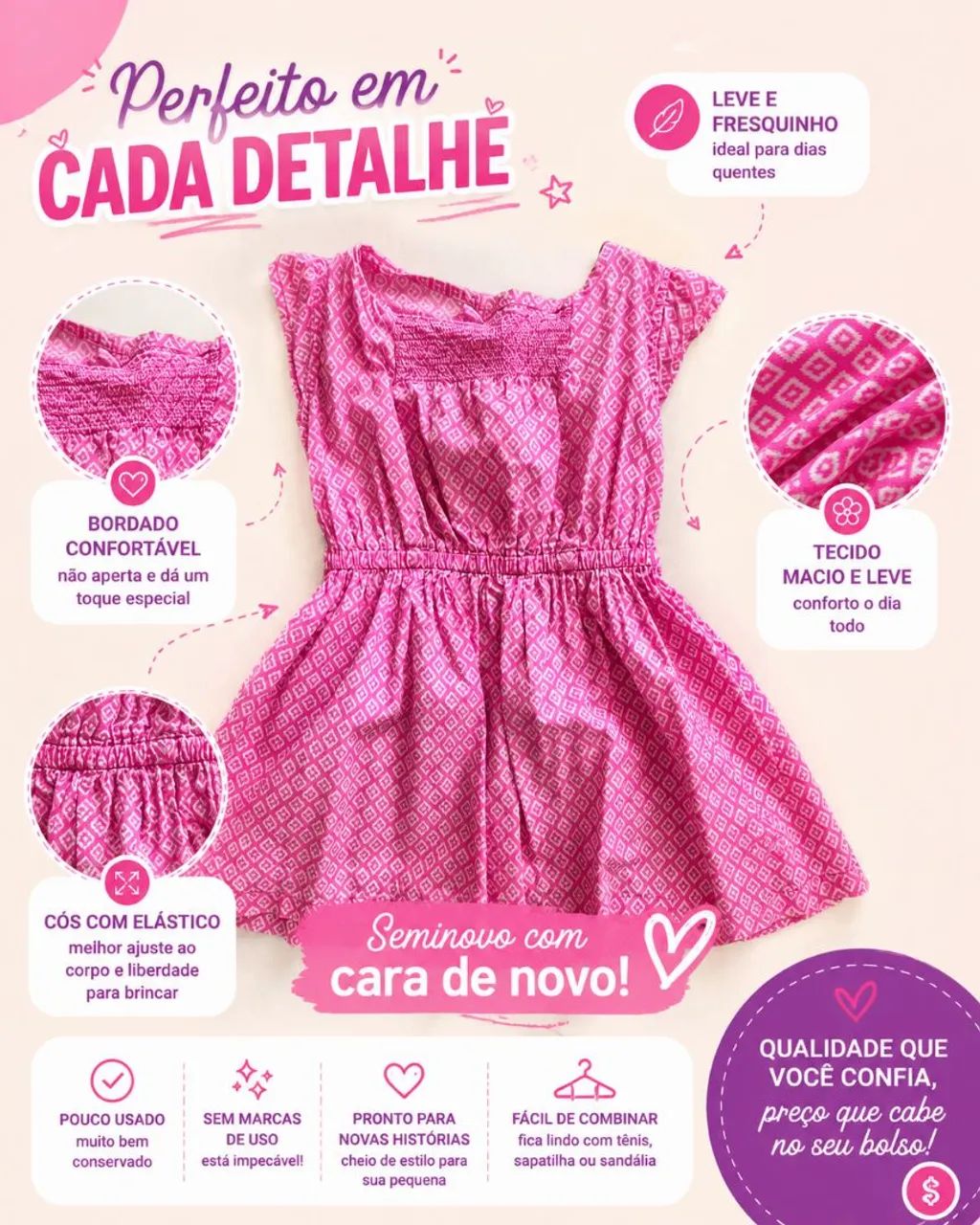 Vestido Carters - Foto 3