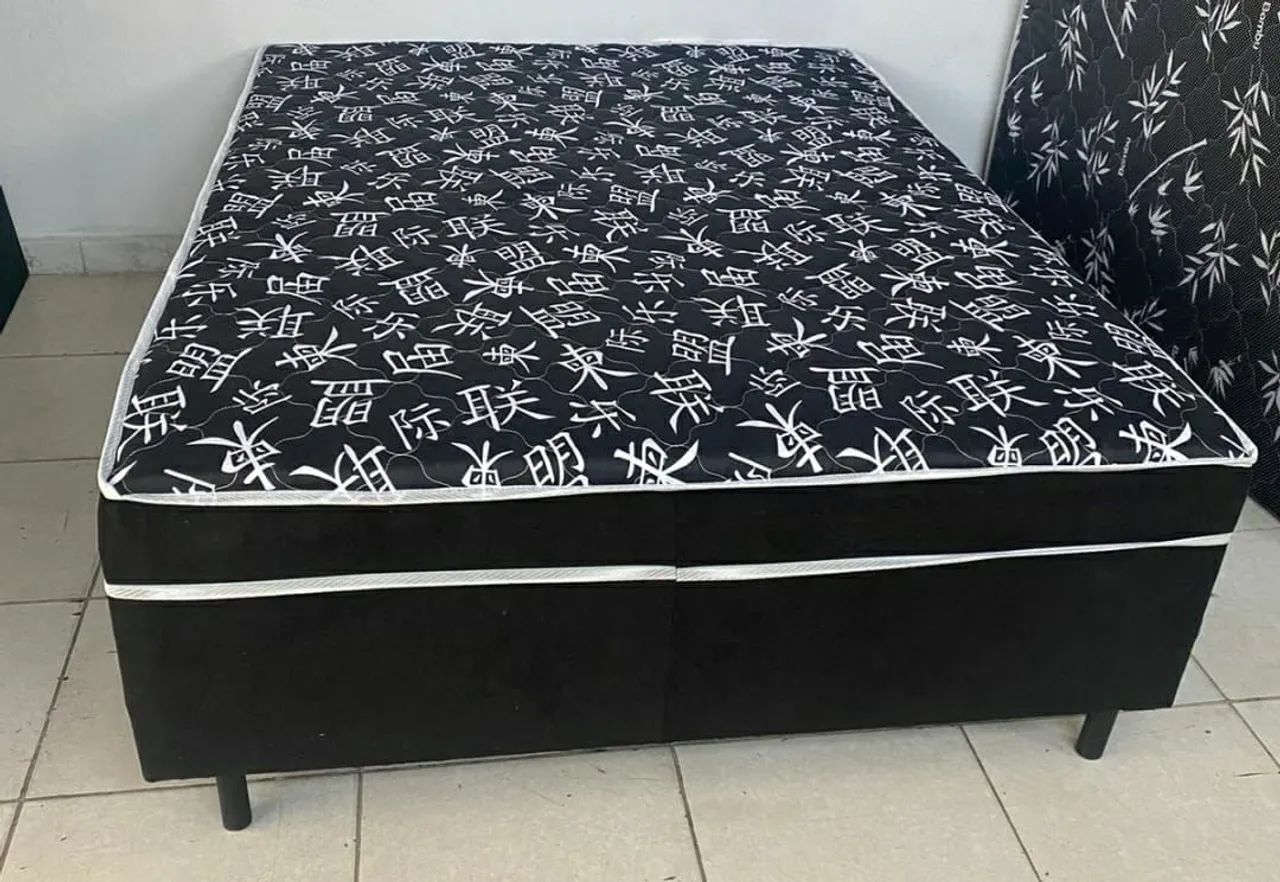 Cama Box casal novas 