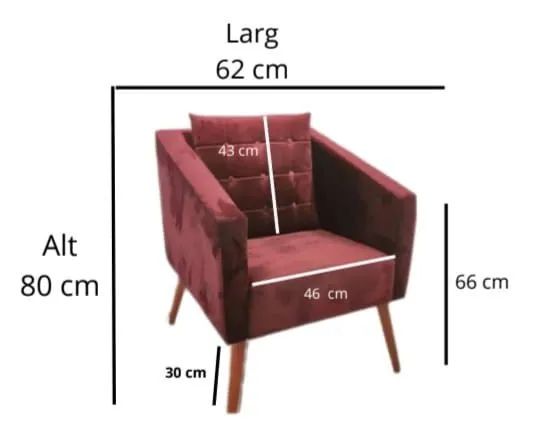VENDO: *POLTRONA RAVENA EM CORINO* - Foto 4