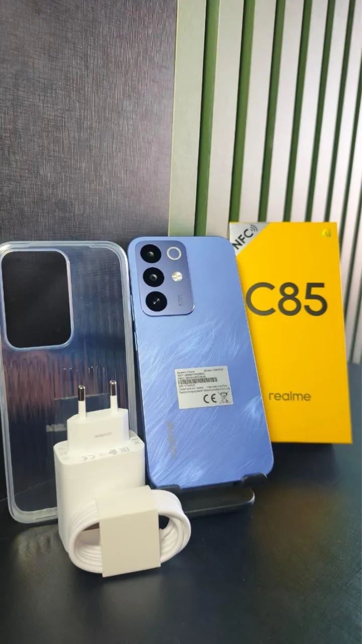 Realme c85 4G NFC 256/08-AZUL R$1599,00