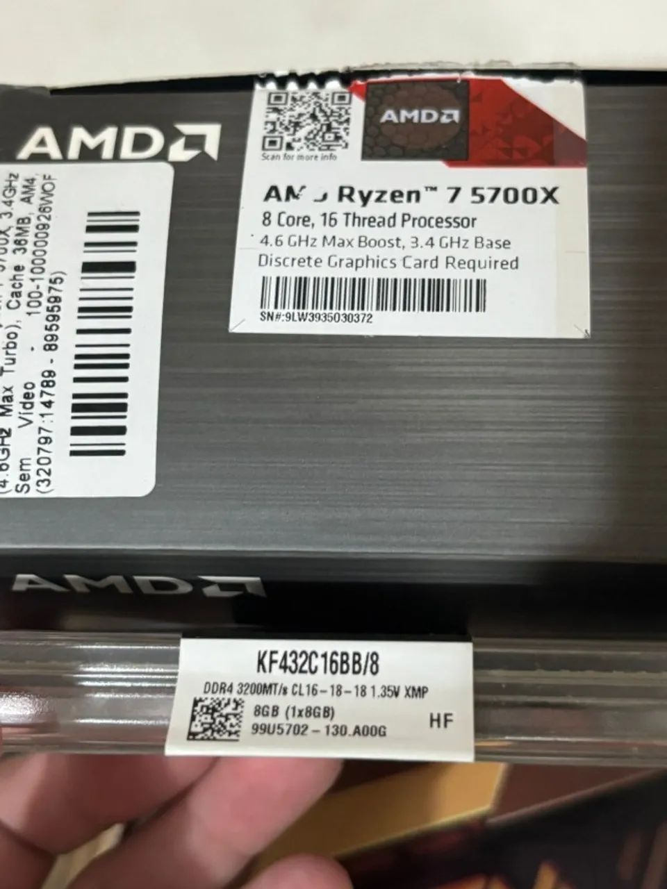 KIT UPGRADE RYZEN 7 5700X 16GB RAM 3200MHz - Foto 6