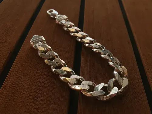 Pulseira de prata  - Foto 2