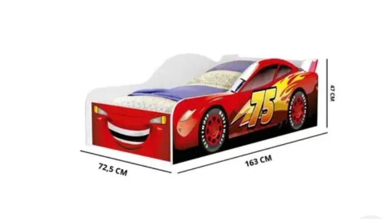 Bicama Infantil Carros McQueen - Ótimo Estado - Foto 4