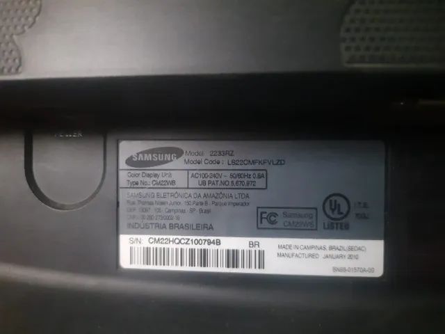 Monitor Samsung SyncMaster 2233RZ 22" - Funcionando com Defeito na Tela - Foto 3