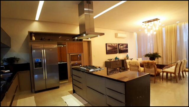 Sobrado de Luxo 3 Suítes c/ closet, 490 m² mobiliado no Condomínio Mirante do Lago - Foto 7