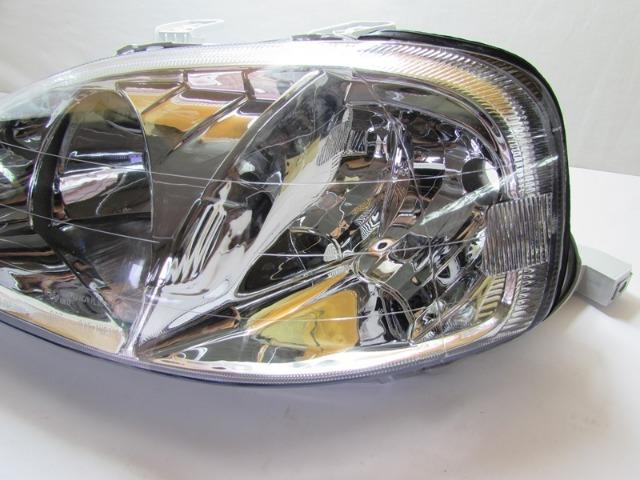 Farol Cromado Honda Civic 1999 2000 Esquerdo