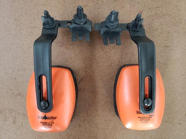 Abafador tipo concha Tecmater com adaptador para capacete - Foto 2