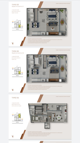 Apartamentos em Itapema parcelados em 120x, com 01, 02 E 03 dorms!!! Morretes - Foto 5