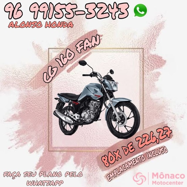 CONQUISTE SUA HONDA-CG 160 FAN