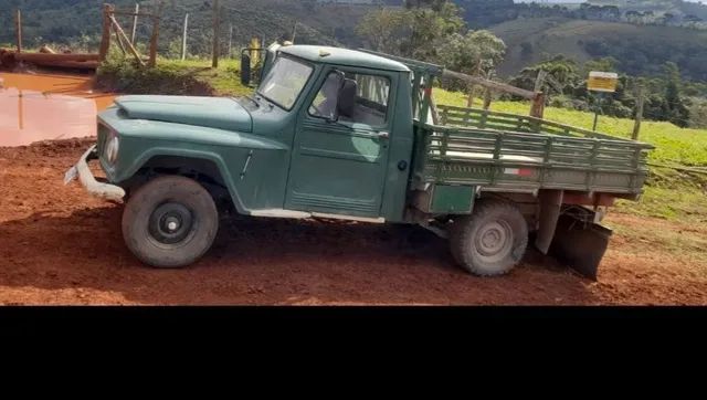 Willys Frente Rural Bicuda Cara De Cavalo Jeep F 75