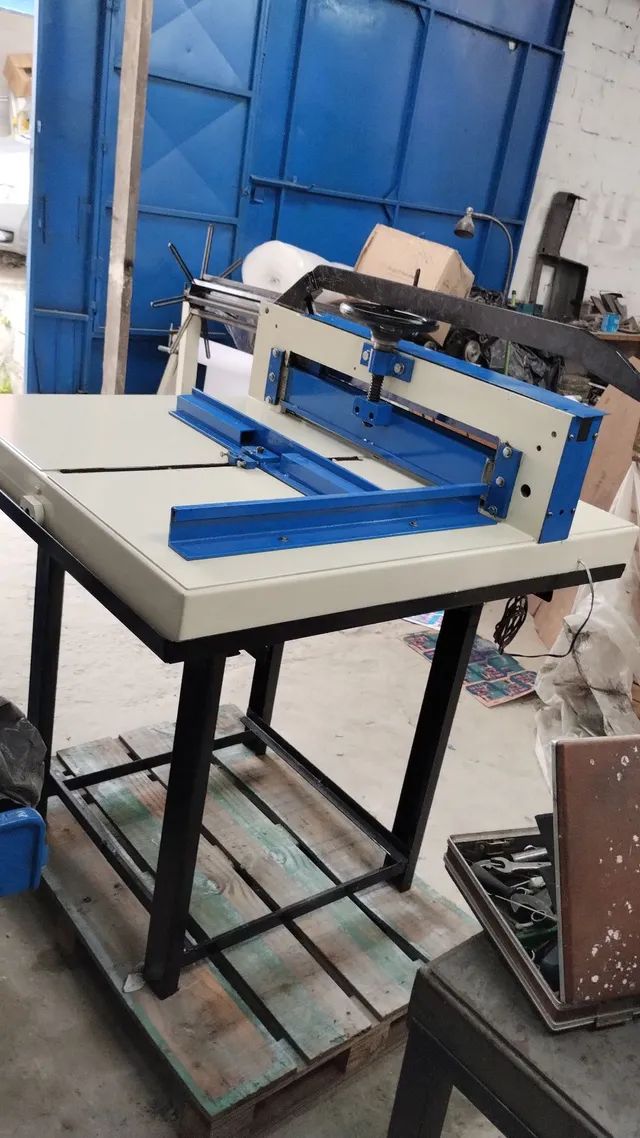 Guilhotina manual JCV 70 de boca para gráfica  - Foto 4