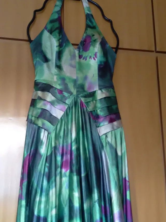VESTIDO  COLORIDO E LONGO - Foto 2